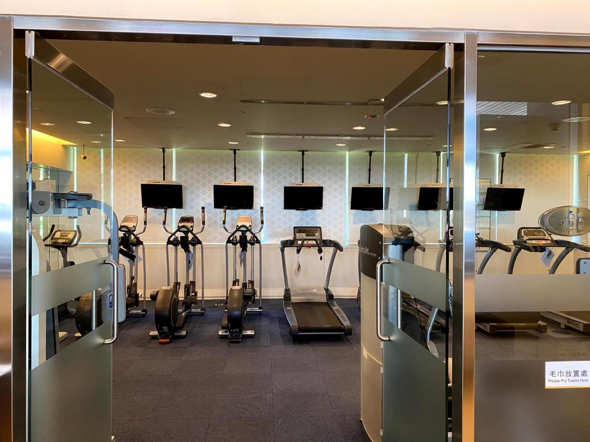 Evergreen Plaza Hotel - Tainan Exteriör bild The gym at the lounge